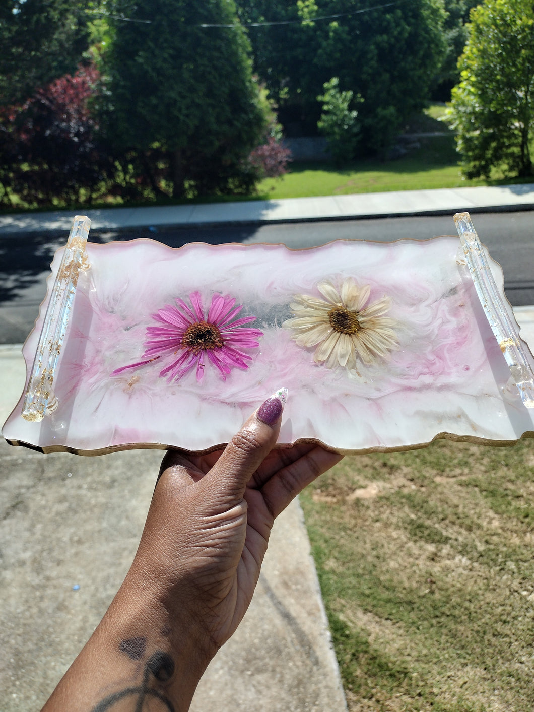 custom resin trays