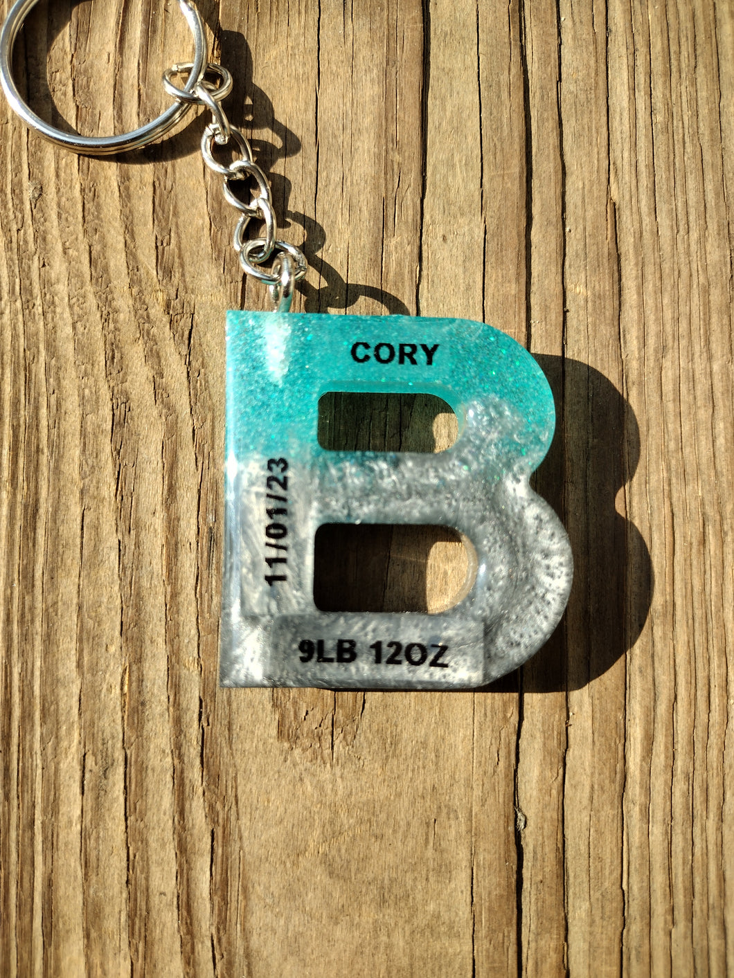 baby boy Letter Key Chain